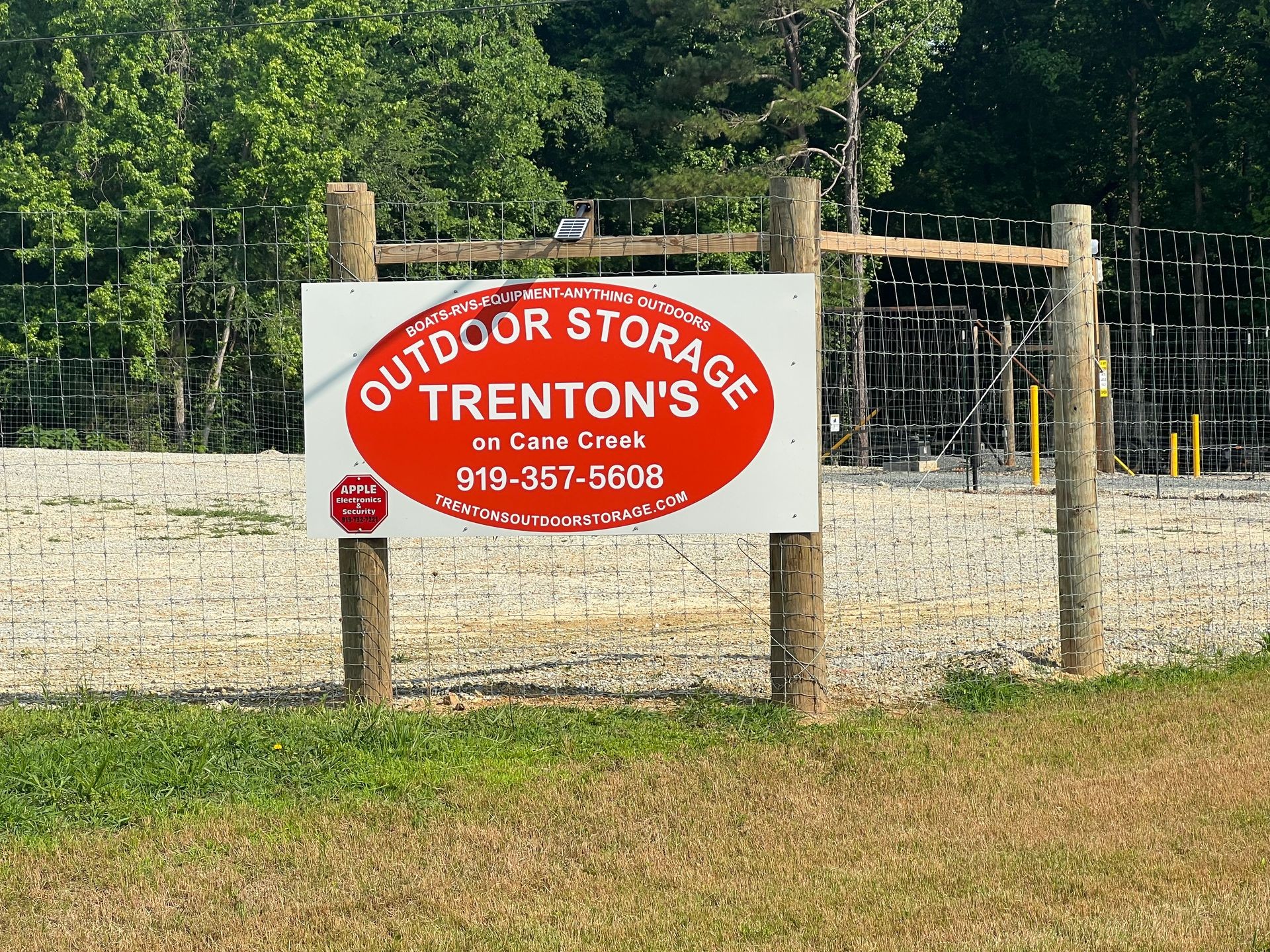 Trenton's Outdoor Storage